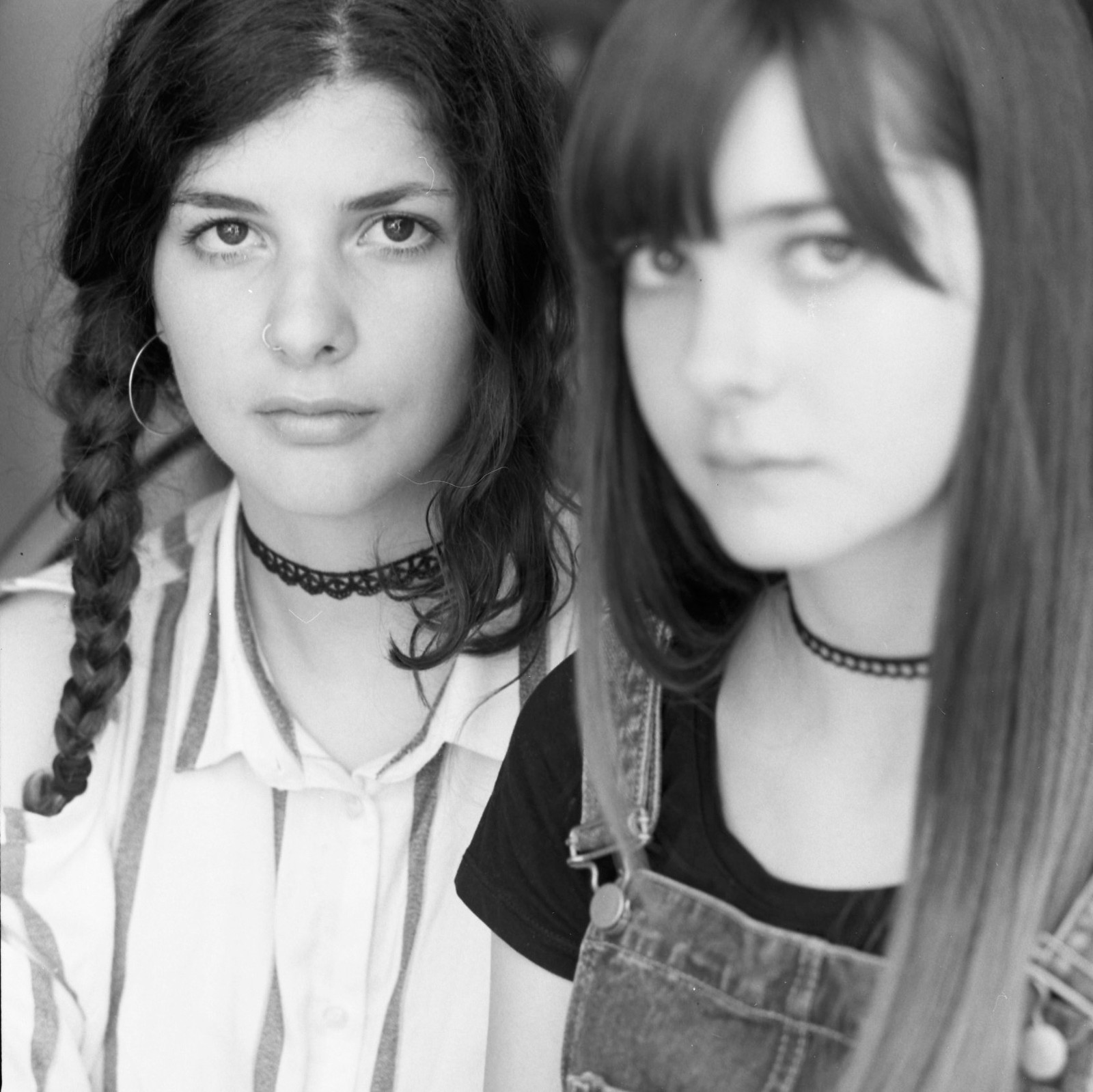Two women, one in sharp focus and one softly out of focus